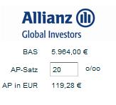 Der Allianz VL-SparPlan - Rechner Diesen Sparplanrechner finden Sie auf AMIS Online unter > Finanzen > Investmentfonds > Verkauf > Rechentool 2 1 6 7 Anlegen eines neuen Kunden durch Neuer Kunde 1
