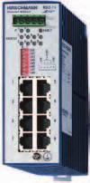 Industrial ETHERNET Unmanaged Rail-Switches Rail-Familie Produktbeschreibung Beschreibung Port-Typ und Anzahl Unmanaged Industrial ETHERNET Rail-Switch, Store and Forward Switching Mode, Ethernet (10