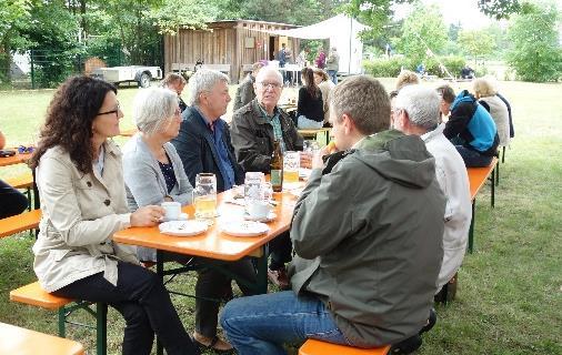 Danach gab es ein gemütliches Beisammensein mit einer kleinen Lutherrallye,