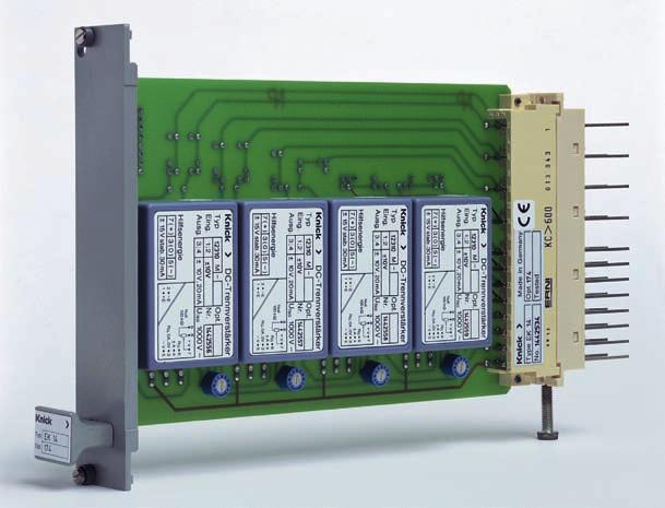 Universaltrennverstärker IsoAmp 11000/12000 Die Universaltrennverstärker für Eingangssignale ±20 mv bis bzw.