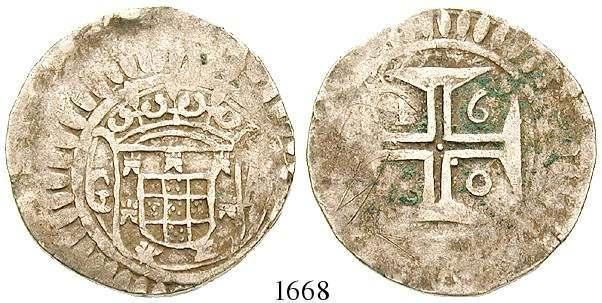 ss+ 140,- INDIEN, BRITISCH-INDIEN 1670 William IV.