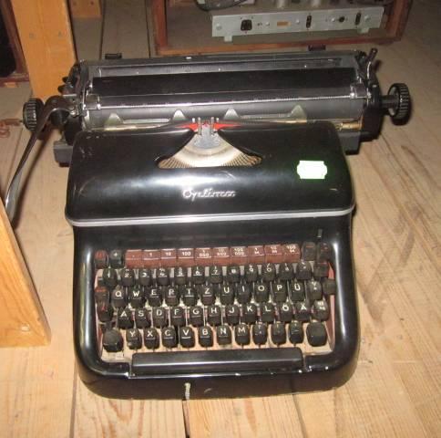 17294 Schreibmaschine 50er Originale, Gußkorpus,