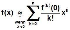 aylorreihen und Taylorpolynome of 3 19/03/14 09:02 Jetzt die in den vorigen Schritten berechneten Koeffizienten a 0, a 1, a 2, a 3 und a 4 in die gegebene Gleichung einsetzen: Jetzt dividieren wir