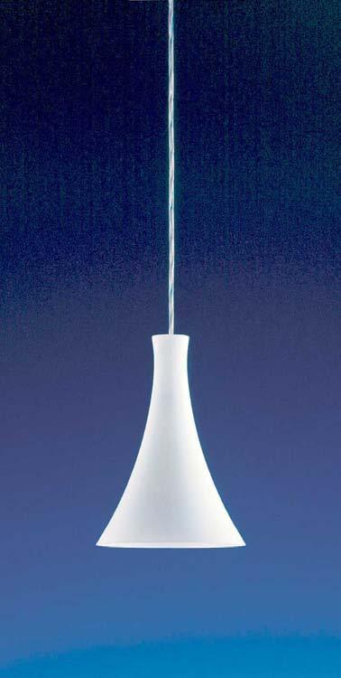 9067902 Preis 173,- 2 Tokio Pendelleuchte, Opalglas überfangen seidenmatt, Kabel 1,5m transparent, Durchmesser 27,5cm Höhe 34,5cm, E27/1x100Watt