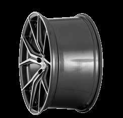 COMPATIBLE Highgloss-Gunmetal-Polished #barracudawheels Deep Concave Design (DC)