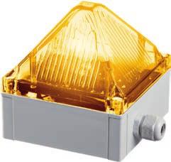 OPTISCHE SIGNALGEBER LED-MULTIFUNKTIONSLEUCHTE Quadro-LED Flex Für robuste Anforderungen unter Industriebedingungen konstruiert für den Innen- und Außeneinsatz geeignet äußerst unempfl indlich