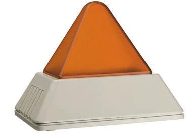 OPTISCHE SIGNALGEBER LED-DAUERLEUCHTE PD 2100-LED Maschinenleuchte im eleganten Pyramiden-Design, ausgestattet mit LED-Leuchtmittel für extrem lange Lebensdauer (> 50.
