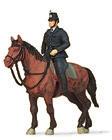 Deutschland um 1960 Police on horseback.