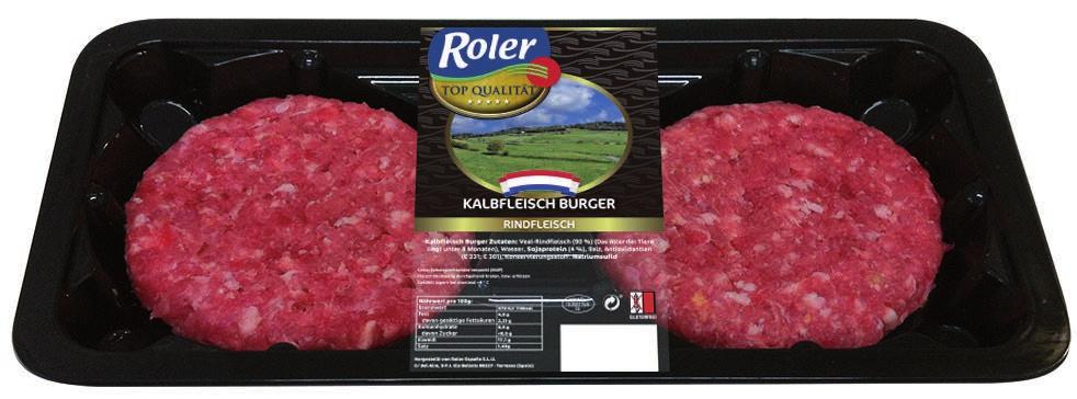 KALBFLEISCH LEISCH Hamburger aus