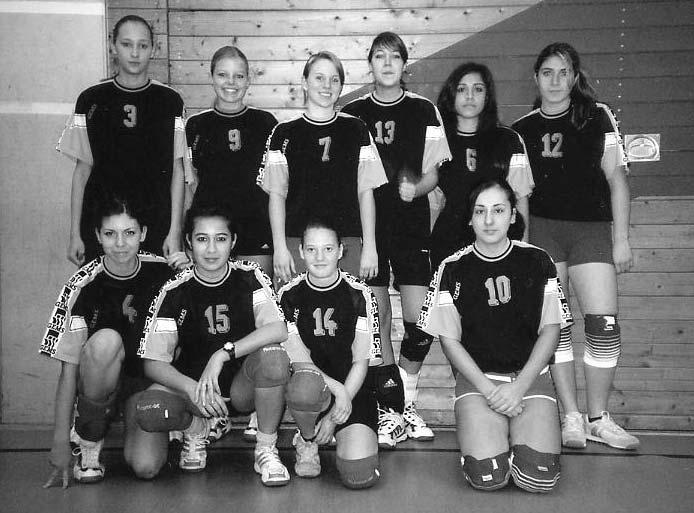 B-Jugend-Team 2004/2005 Oben v. l. n. r.