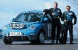 Allgäuer als Team Thyssengas-Abt zwei Abt New Beetle in der Deutschen Rallye Challenge und als Vorwagen bei der Deutschen Rallye-Meisterschaft ein.