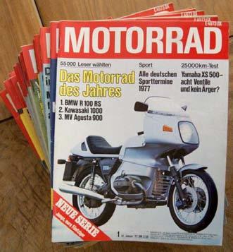 Lot 18 Motorrad Jahrgang 1977
