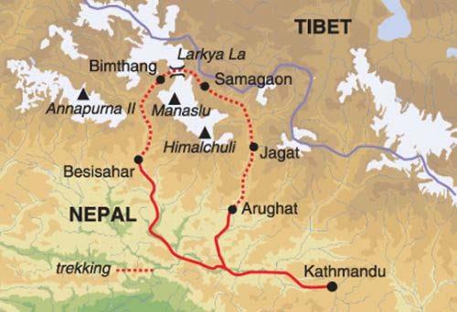 Rund um den Manaslu mit hohen Ansprüchen Trekking Tour Herbst 2017 Lodge und Zelttrek durch den Gurkha- und Lamjung Himal rund um einen der schönsten 8000er Nepals.