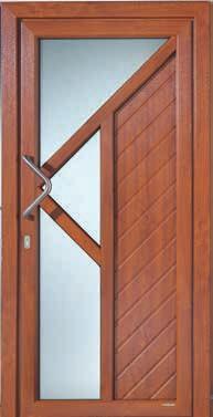 BAUSTIL CLASSIC MODELL KT 38 Holzdekor Golden Oak Profilierung einseitig