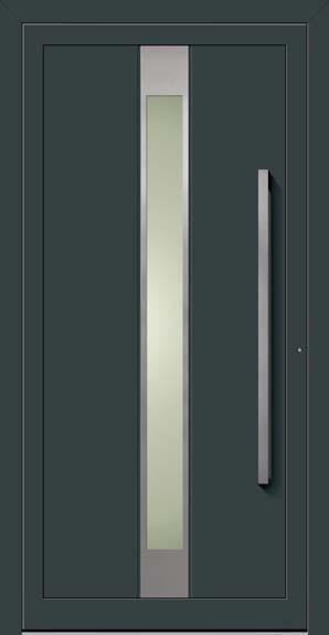 HAUSTÜR-OPTIONEN Anschlagrichtungen Auch wenn eine Tür mit Anschlagrichtung links abgebildet ist, ist sie