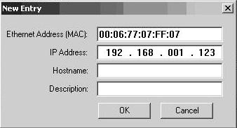 823 (Advanced) Preset = 0 Einheit der Geschwindigkeitsmessung = turns/min Rundachsfunktion = nicht aktiviert Zähler für Rundachsfunktion = 2.048 Nenner für Rundachsfunktion = 1 4.3.2 Vergabe der IP-Adresse über DHCP Abb.