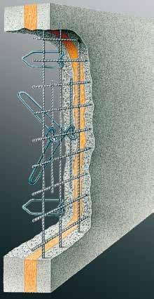 Reduzierte Wärmebrücken Hoher Korrosionsschutz durch Edelstahlausführung Sehr schnell zu montieren Typengeprüft, Prüf-Nr.