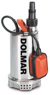 Elektro-Frischwasserpumpen Für klares oder leicht verschmutztes Wasser eignen sich diese robusten Tauchpumpen von DOLMAR.