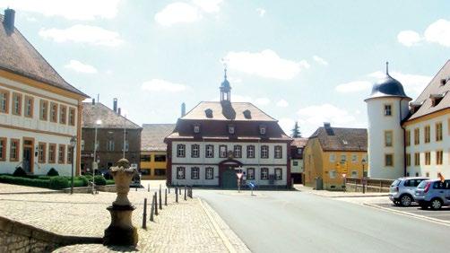 Wiesentheid Die barocken Baudenkmäler im Zentrum der Gemeinde zeugen von der bedeutenden Vergangenheit des Marktes Wiesentheid.