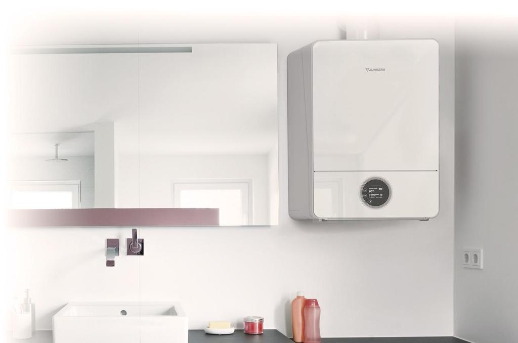 World market leader in Residential Heating Wall-mounted gas condensing boilers Intelligent, attractive design and intuitive operation via touch
