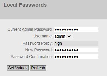 Siemens AG 2017 All rights reserved 3. Geben Sie das alte und neue Passwort ein. Wiederholen Sie bei "Password Confirmation" das Passwort, um es zu bestätigen. Beide Einträge müssen übereinstimmen. 4.