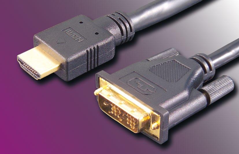 5 m Blister 40 05298 05345 1 3/10 10 m Polybeutel / polybag 40 05298 05356 7 -DisplayPort Adapterkabel Farbe: schwarz, vergoldete Kontakte.