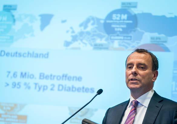 NACHRICHTEN VDGH Mitgliederversammlung 2015 Der Diabetes Tsunami Berlin, 7.5.2015 In der diesjährigen Mitgliederversammlung des Verbandes der Diagnostica-Industrie (VDGH) stand das Thema Diabetes im Mittelpunkt.