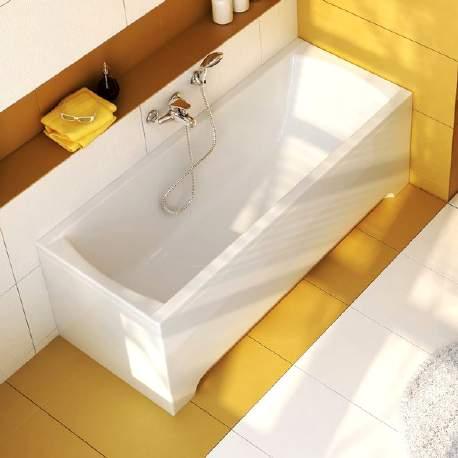 Classic 150*70 / 160*70 / 170*70 cm Dank des breiten und flachen Bodens bietet die Badewanne ausreichend Platz zum Baden und Duschen.