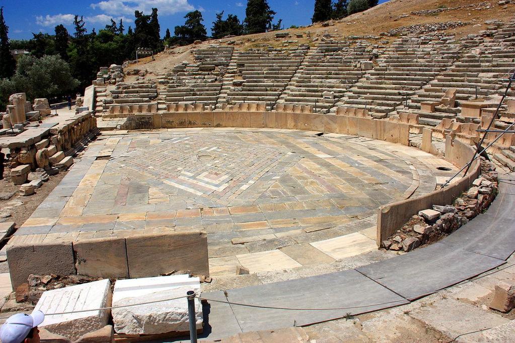 Bauwerk 1: Dionysos-Theater Athen The
