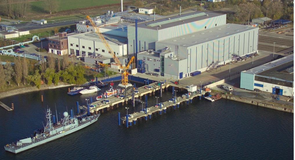 Maritime Industrie in Mecklenburg-Vorpommern Tamsen Maritim GmbH - Standort: Rostock-Gehlsdorf - Eigentümer: Heiner Tamsen - 65 MA und 20 Azubis