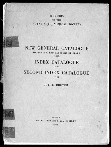 The original New General Catalogue was compiled during the 1880s by John Louis Emil Dreyer using observations from William Herschel and his son