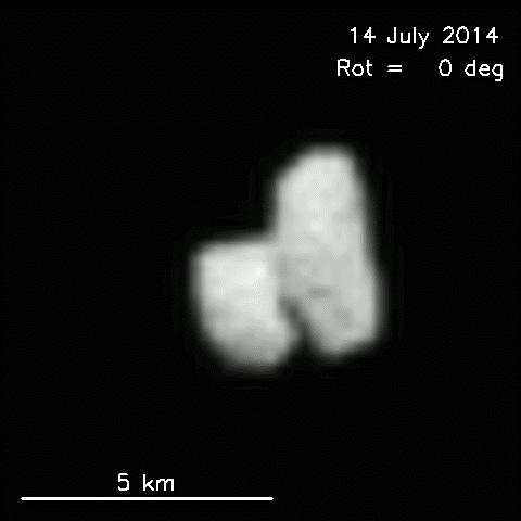 6. Komet 67P/ Churyumov-Gerasimenko