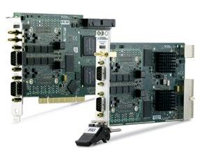 Anwender können zwischen Multifunktions-, Fahrzeugbus- und FPGA-basierten I/O-Schnittstellen wählen.