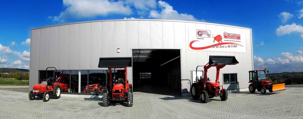 Wissenswertes über den Hersteller Branson Traktoren werden in einer hochmodernen Produktionsstätte in Südkorea hergestellt, der Kukje Machinery Company, LTD.