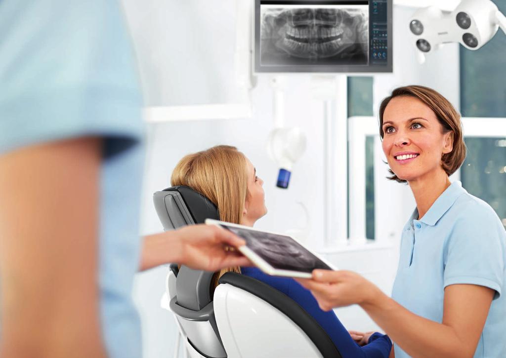 04 I 05 Unschlagbare digitale Vorteile Digitales Röntgen ist in immer mehr Zahnarztpraxen der Standard.