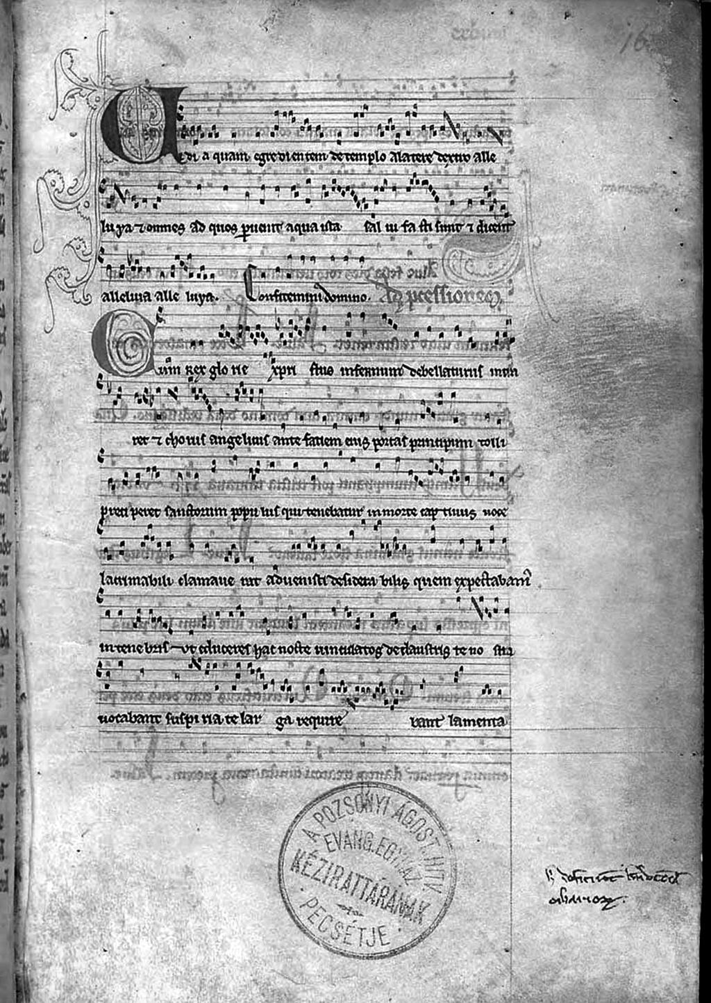 De musica disserenda V/1 2009 Abbildung 2 Das Notierte Missale aus der Zentralbibliothek der