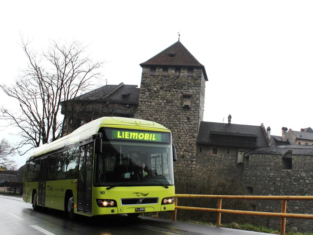 In Frankreich Fokussierter Anbieter PostAuto Liechtenstein Anstalt 2013 5