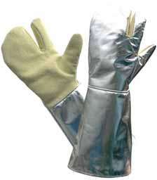 Arbeiten bei extremer thermischer Belastung Handschutz 3 Mira Art. Nr. 654840 Fausthandschuh für Arbeiten in hohen Temperaturbereichen.