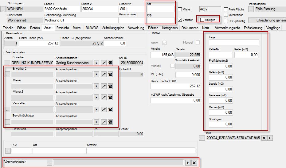 Neues im BIM4You Client 47 1.7.7 Abzugsfähige Vorsteuer Pro Einheit kann der prozentuale Anteil für die abzugsfähige Vorsteuer eingetragen werden. Wird die Option: USt.