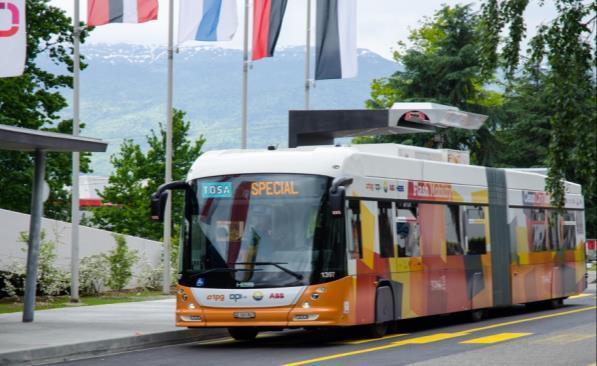 Trolleybusse ab 2024 zu antizipieren eine echte Bus-Lösung für den