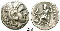 ss 360,- 216 Tetradrachme 320-280 v.chr., Unbest. kleinasiat. Mzst. Kopf des Herakles r.