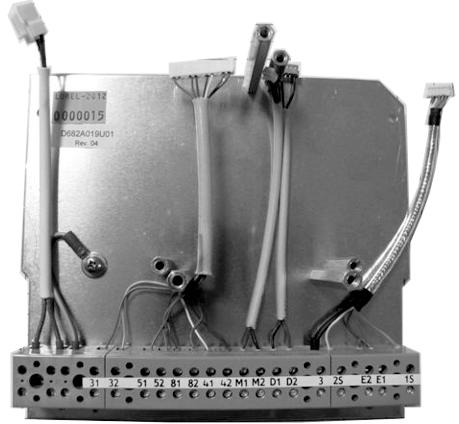 Kontaktboard (ohne D694A005U01 Messumformereinschub) Feldgehäuse Feldbus M20 x 1,5 inkl.