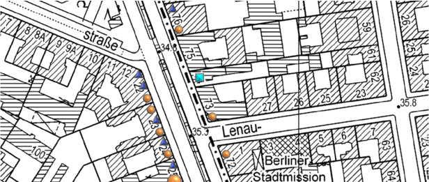 Gebäudenutzung im Zentrum Neukölln (Stand März 2012) Abschnitt C: