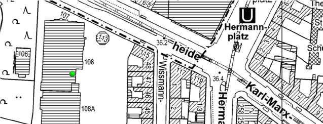 Vergleich der Gebäudenutzung 1998 und 2012 im Zentrum Neukölln Abschnitt G: Hasenheide (Komplex Bauhaus),