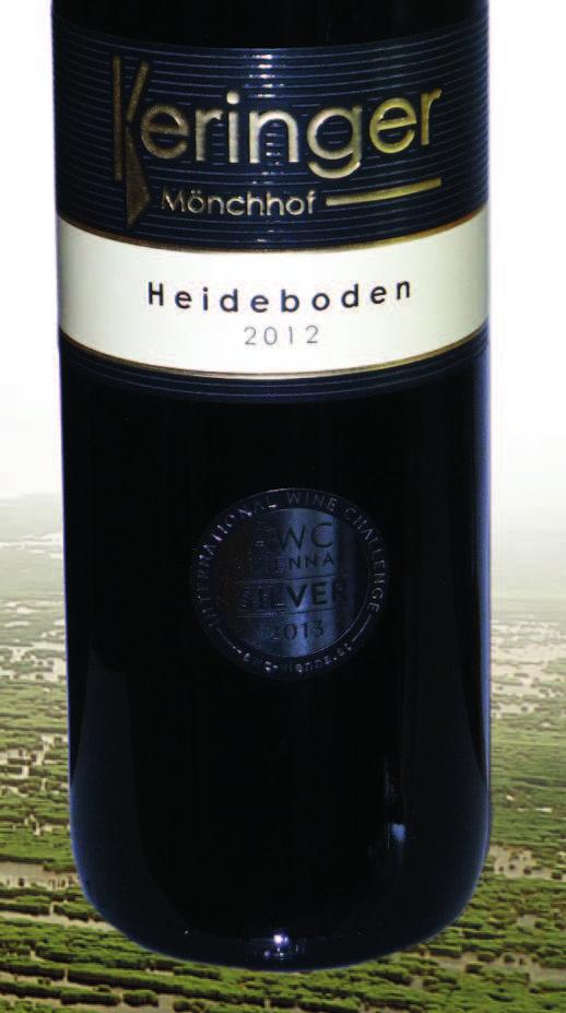 WEINGUT KERINGER Neusiedlersee HEIDEBODEN - CUVÉE (ZW/BF/SL) 2014 13,50 COMMANDER - WHITE CUVÉE (PN/SL/ZW) 2013 14,50 COMMANDER - ST.