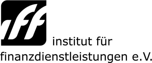 infbrief 02/2011 Dienstag, 25. Januar 2011 AT - Seit 1995 - Ein Service des iff für die Verbraucherzentralen und den VZBV - Seit 1995 - Infbriefe im Internet: http://news.iff-hh.de/index.php?