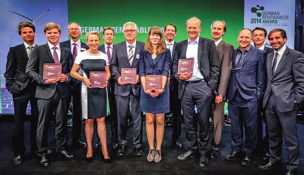 GERMAN RENEWABLES AWARD 2014 > Alle Laudatoren und Preisträger des German Renewables Awards 2014 Ingo Bölter Kategorie Projekt des Jahres Riffgat ist die Leistung eines großartigen Teams voller