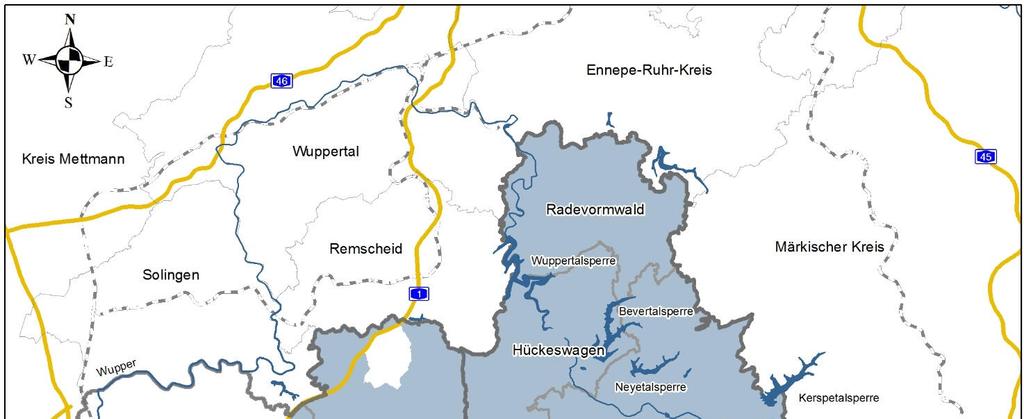 A Festlegung und Abgrenzung des Gebietes und der Bevölkerung Das geplante LEADER-Gebiet der beiden Landkreise grenzt an die kreisfreie Stadt Köln an (Regierungsbezirk Köln).