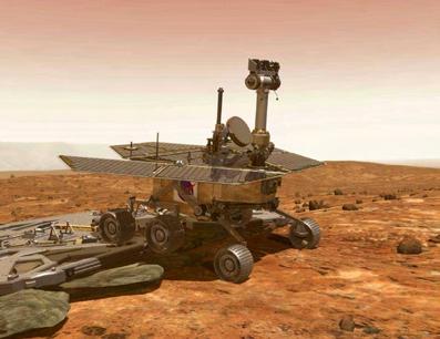 ROVER DROHNE: der FAHRROBOTER Der Rover Sojourner (Sojourner bedeutet so viel wie»gast«zu Gast auf dem Mars) konnte schon einige wissenschaftliche Tests auf der Marsoberfläche durchführen,