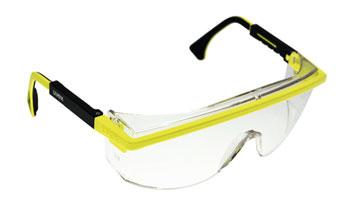 Augenraumes 1 Stück: Uvex-Super-Schutzbrille 12-0414 Uvex Astrospec Uneingeschränkte Seitensicht Bügellänge und Winkel individuell einstellbar